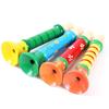 Multi-color Wooden Small Trumpet Kids Baby Musical Instrument Learning Toy Gift