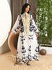European & American Style Women's Arabian Evening Dress - Dubai Fashion Robe