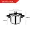 Oumeida Bach Series 304 Stainless Steel Pressure Cooker