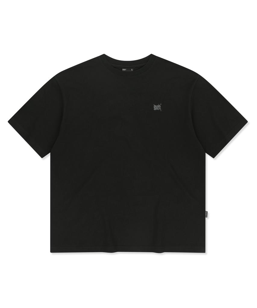 BROWNBREATH Paisley Tag Tee - Black