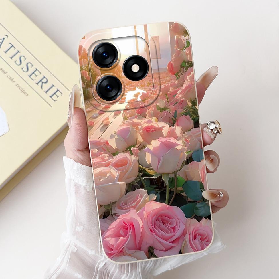 4G For Tecno Spark 10 10C 10Pro Case Cover Aesthetic Cute Cat Funny Girls Boys Back Cover For Tecno Spark 10 Pro Phone Case K17