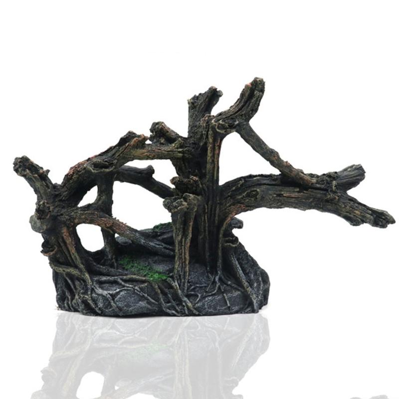 Aquarium Landscape Trunk Stump Model Aquariums Decorations Art Crafts Terrarium Habitat Ornaments