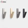 Wall-Mounted Shoe and Coat Rack with Metal Hooks for Entryway