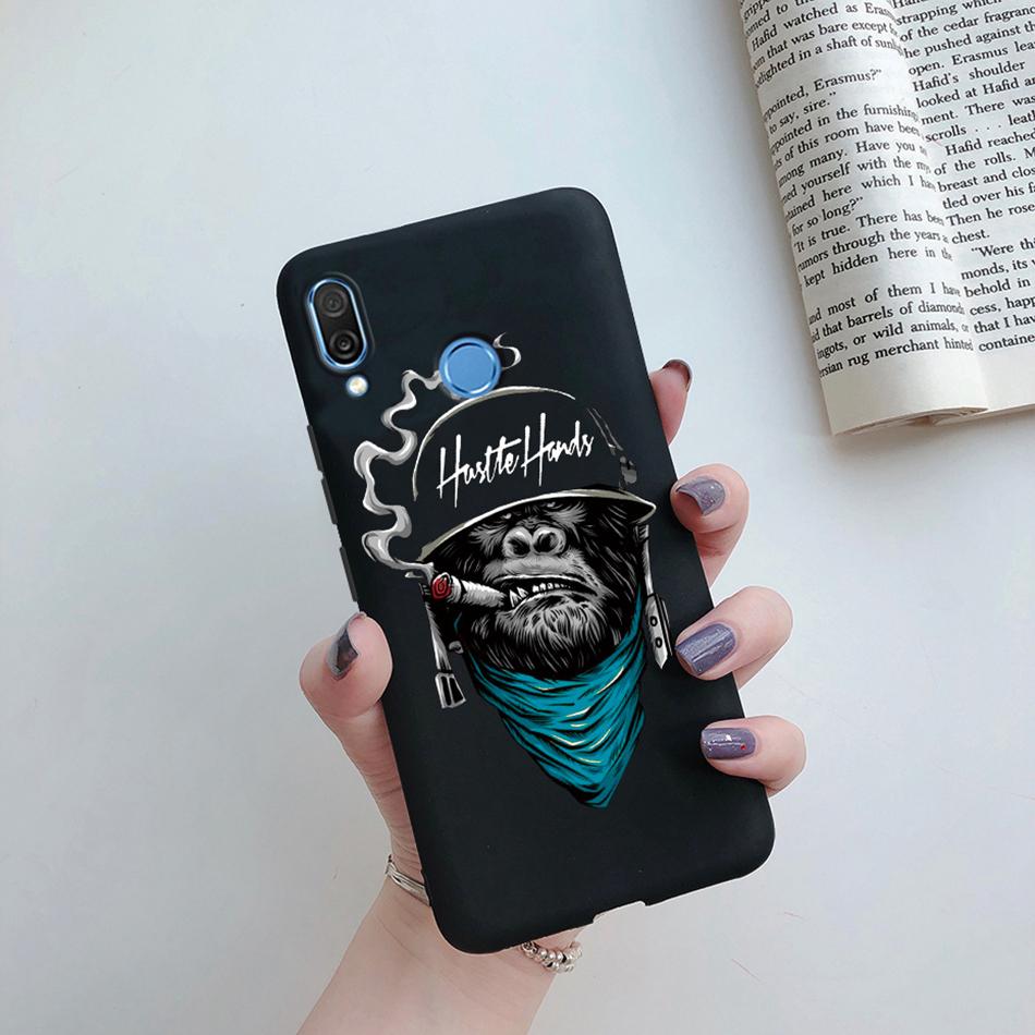 For Honor Play Case COR-L29 COR-L09 Phone Cover Stylish Flower Soft Silicone Matte Case Fundas For Honor Play Shockproof Bumper