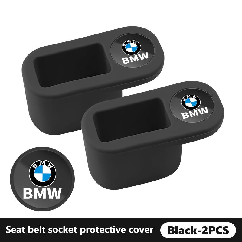 Car Seat Belt Base Anti-Collision Protector Cover Accessories For BMW M3 M5 X3 E93 F10 F20 F30 F40 F15 F25 F26 F31 F49 F86 Q1