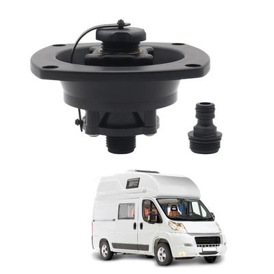 RVs Fresh Water Locking Caps Retrofit Leak Proof Water Inlet Filler Tank Equipment for Camping Trailer Motorhome