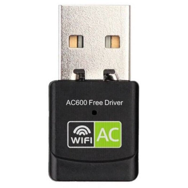 USB Wi Fi Adapters/Dongles 2.45 Ghz Mini Wireless Usb Wifi Adapter Free Driver Receiver 600Mbps Black
