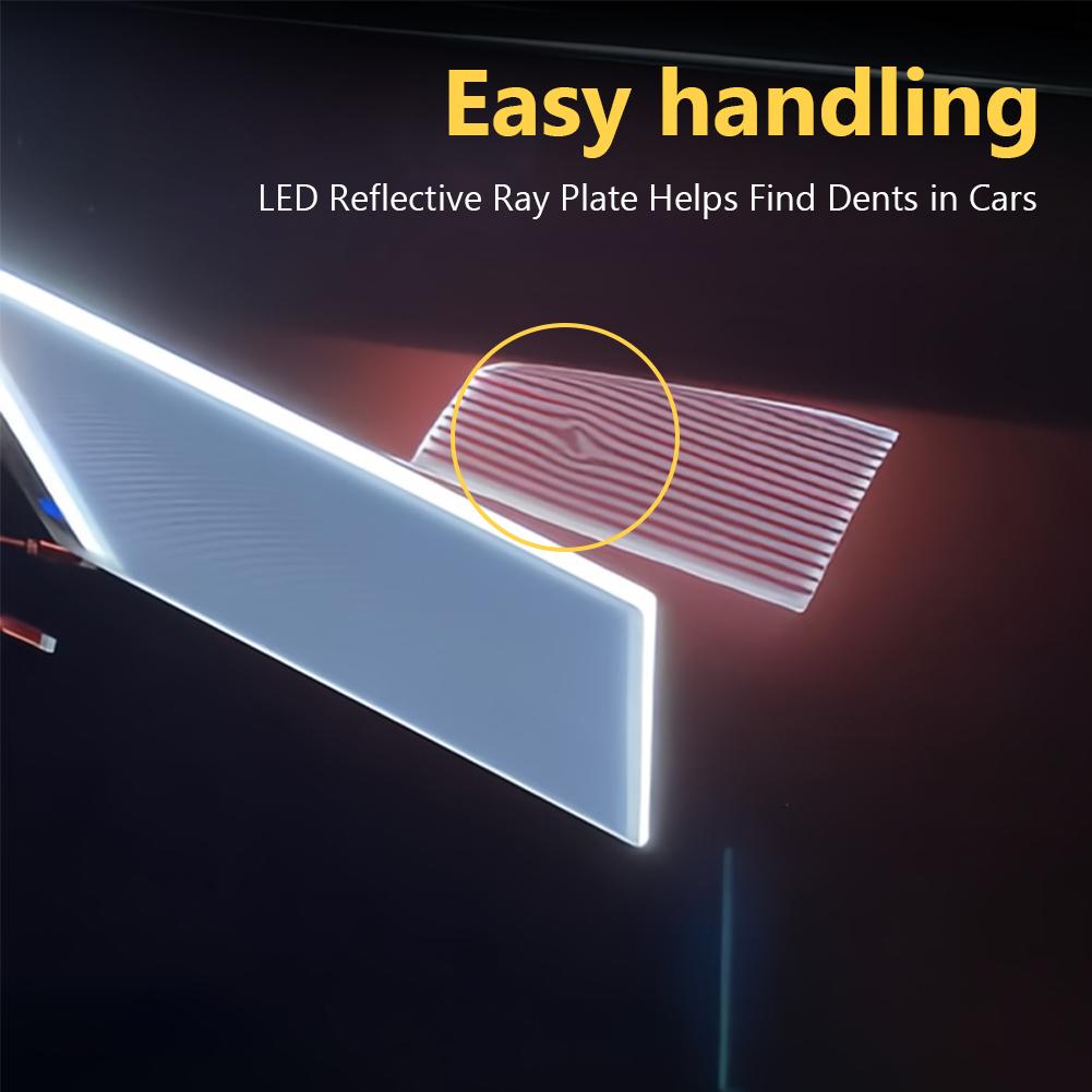 LED Reflector Line Board Light Car Body Dent Detector Paintless Dent Removal Checking Line Board Light for Car Depression Repair