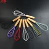 JCD Silicone Egg Beater Whisk Wooden Handle Kitchen Hand Egg Beater Gadgets Kitchen Tools Baking Accessories