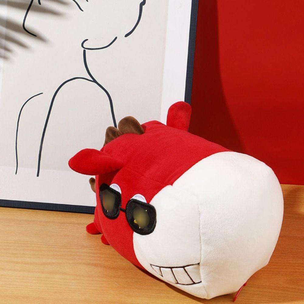 Soft Neck Pillow Skin-friendly Travel Pillow Horse Year Deformable Horse U-shaped Pillow  Gift