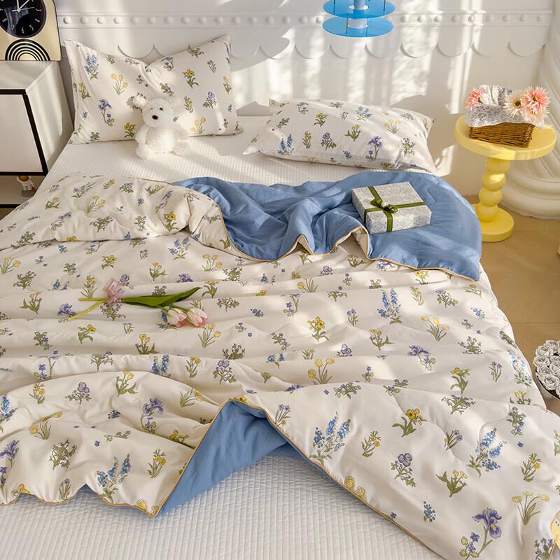 Yalu Leichte Sommerdecke aus doppellagigem Mull