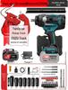 High Torque Brushless Electric Impact Wrench with Lithium Battery - Perfect for Auto Repair and Scaffolding