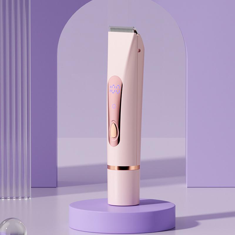 Унисекс эпилятор с двумя головками и интимная электрическая бритва для интимных зон и подмышек