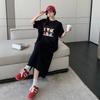 Maternity Dress Summer Fashion 2026 New Loose Large Size Summer Long Dress Short Sleeve Women's T-Shirt Skirt Summer