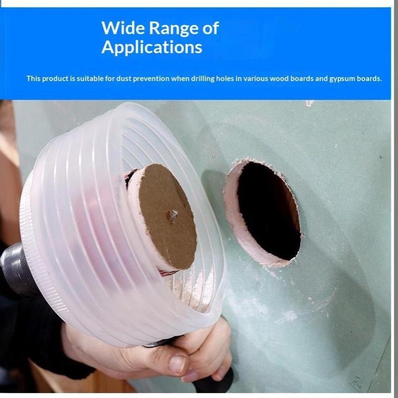 Electric Hammer Drill Dust Collector Cover Dustproof Cover For Hole Opener Hole Saw Drill Bit Hand Tool Accessory