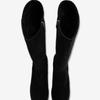 Portfolio Women Sock Fit Stretch Long Boots Black
