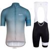 Mens Cycling Jersey Shorts Set Mountain Road Bike Riding Breathable Quick-Dry Performance Wear