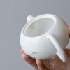 Xi Shi Jade Porcelain Teapot - Ink Wash Style Ceramic Pot for Women's Boutique Kung Fu Tea Set.