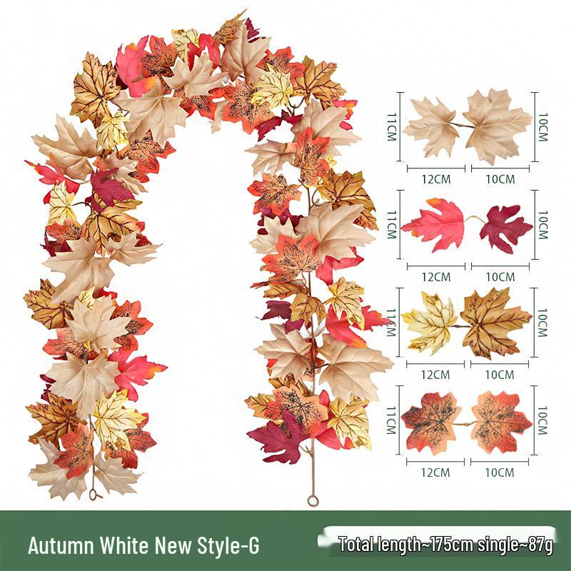 Skladem Podzimní a Halloweenská dekorace z javorových listů pro Vánoce a Den díkůvzdání