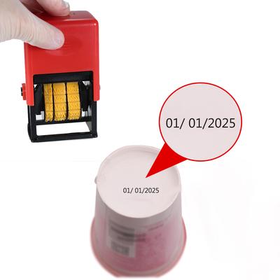 Handheld Portable Date Stamp Printer QuickDrying Ink Date Printing Coding Machine for Food Plastic