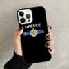 Greece Greek Flag Phone Case For iPhone 17 Air 15 16 11 12 13 14 Pro Max Cover For iPhone 17 Air Max Plus Coque Fundas