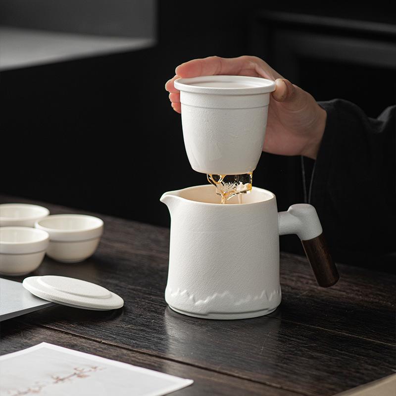 Travel tea set Outdoor portable Kung Fu tea set Kuaike cup business gift souvenir