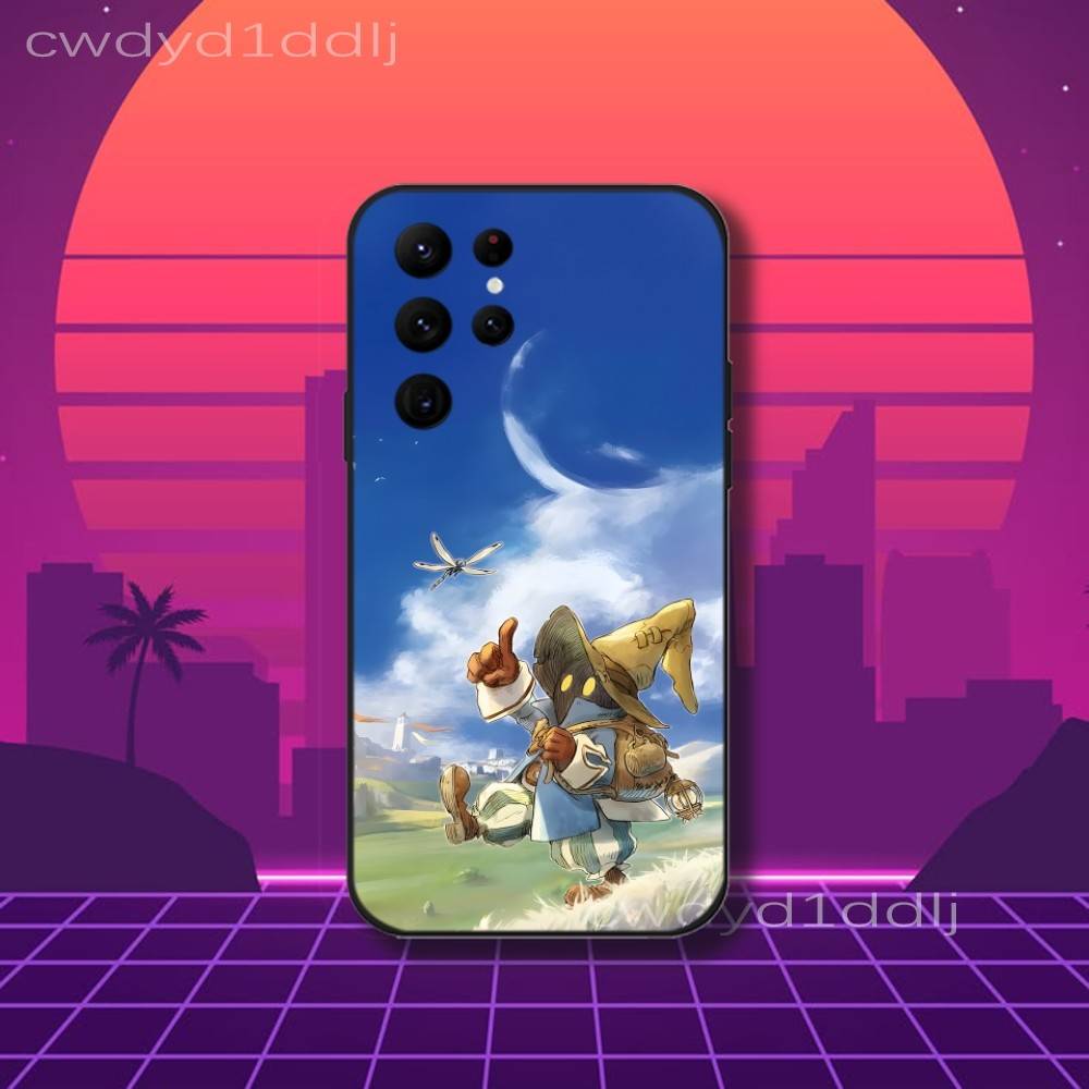 Vivi F-Final Fantasy VI Phone Case For Samsung S10,S21,FE,S21 ,S26,S25,S24,S23,Ultra,S9,S22,Plus Black Shockproof TPU