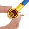 Mtsooning R134a Air Conditioner Gas Charging Hose with Meter for Car, Gas Charger, Air