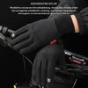 Winter wiederaufladbare Heizhandschuhe Winter warme Heizhandschuhe, Radfahren rutschfest Touchscreen verdickt wasserdicht Skihandschuhe