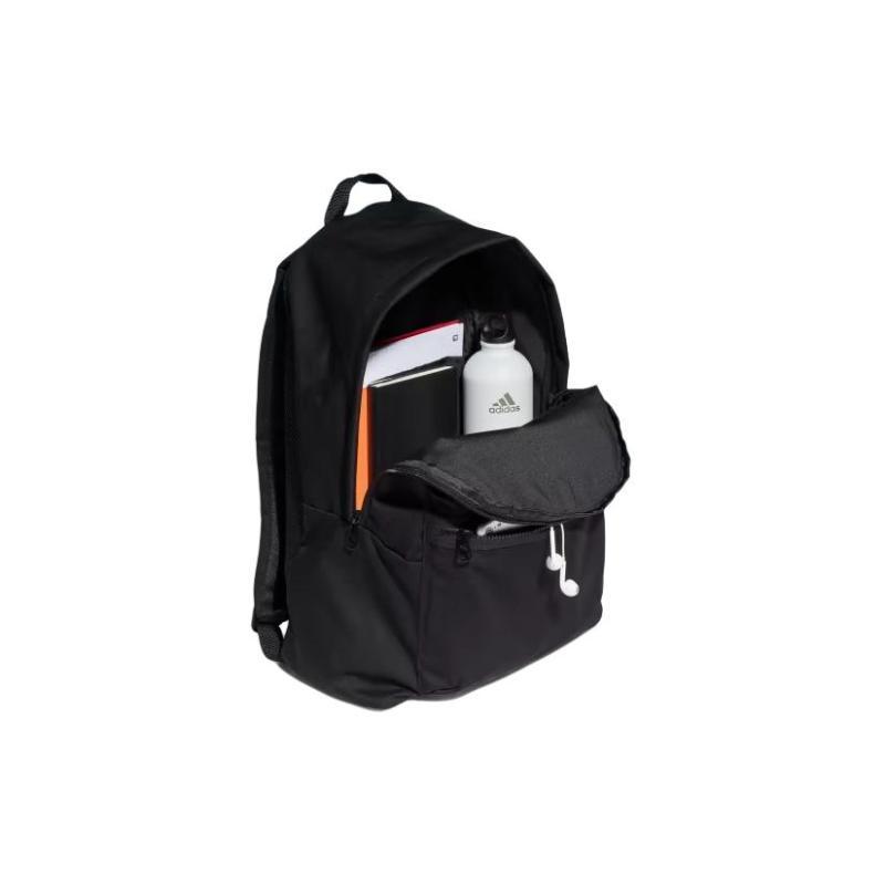 Adidas Recycled Polyester Twill Backpack Regular Unisex Black Adidas GU0877