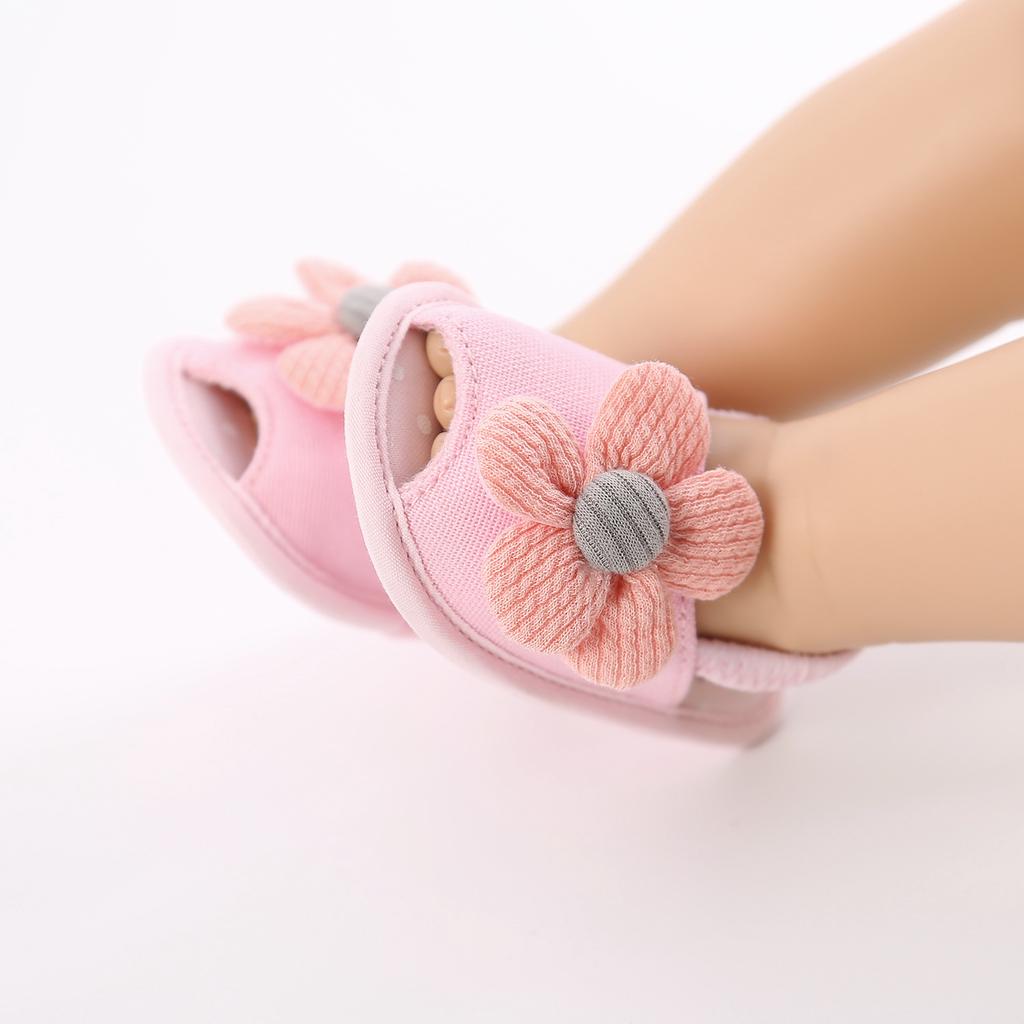 MYGGPP Sunflower Baby Princess Sandals Baby Sandals Female Small Princess Soft Bottom Summer New 0-12 Months