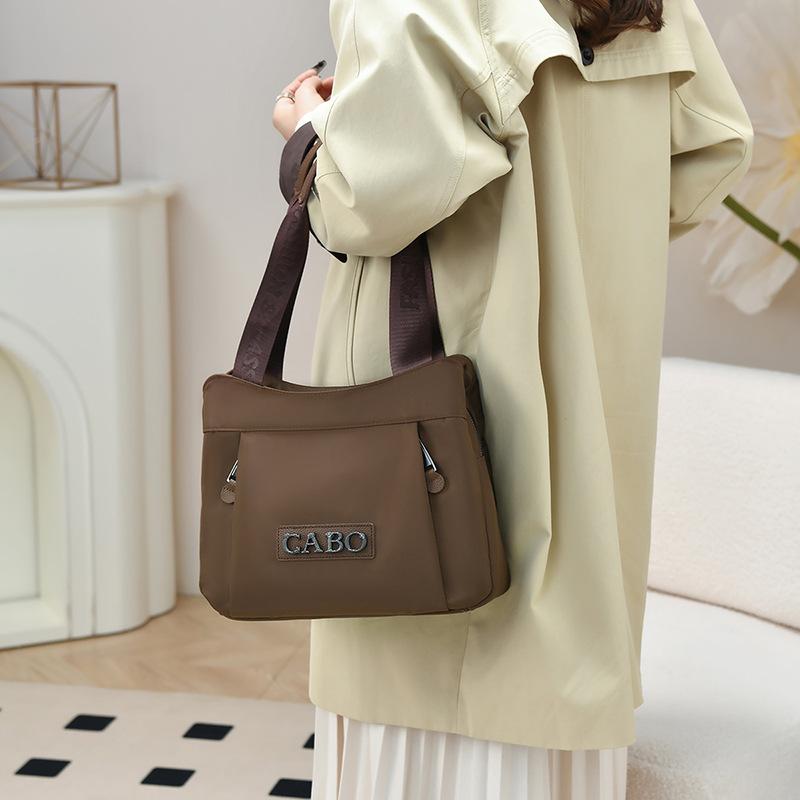 Tote Bag Shoulder Bag with Multiple Compartments - Large Capacity - Suitable for Student Commuting