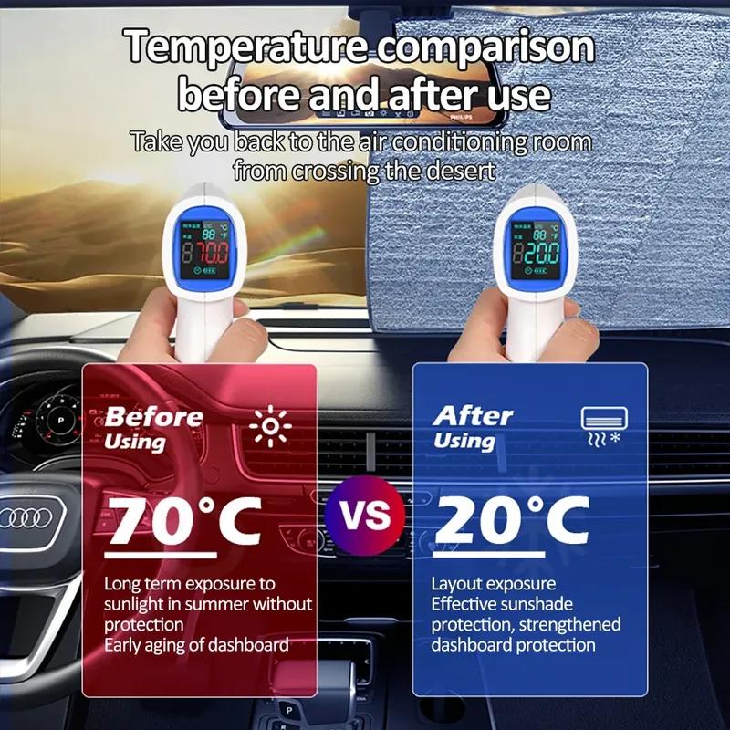 For Volvo XC60 MK2 2018~2024 Car Sunshades Full Coverage Windshield Sun Visor Curta Rear Side Window Anti-UV Pads Accessories