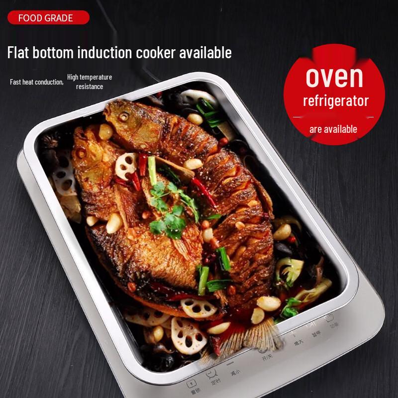 Jingmei Zhonghe Stainless Steel Rectangular Serving Tray
