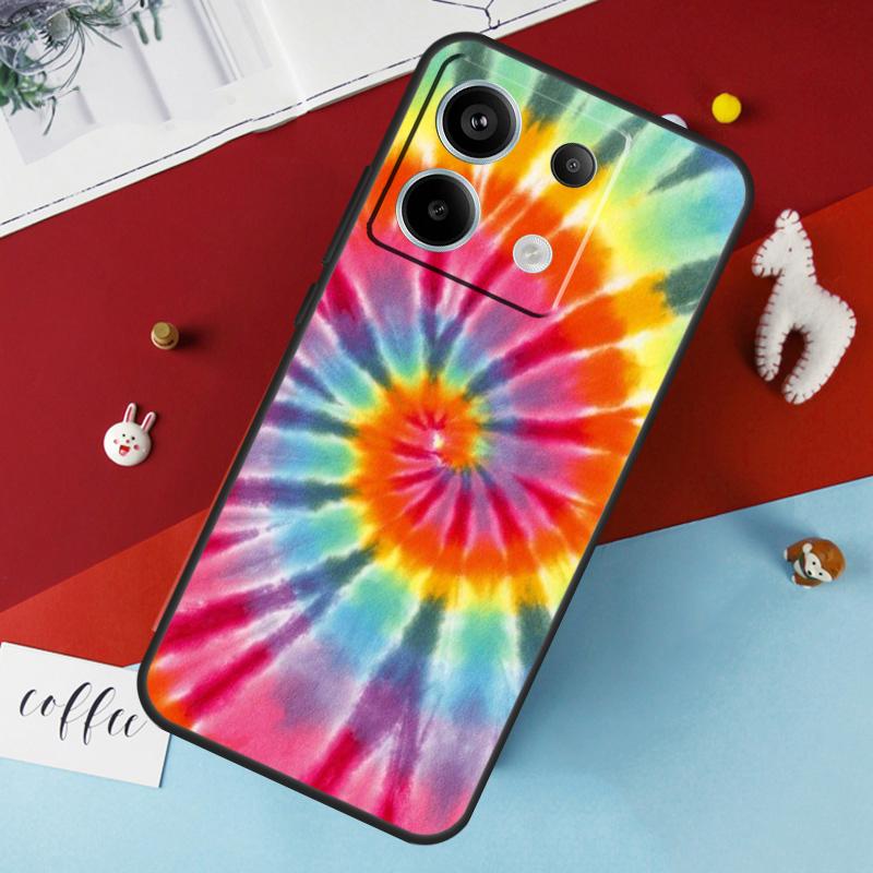 Trippy Tie Dye Hippie Art Case For Xiaomi Redmi Note 14 13 Pro 12 11 10 15 Pro Plus Redmi 15 10C 12C 13C 14C 15C Cover