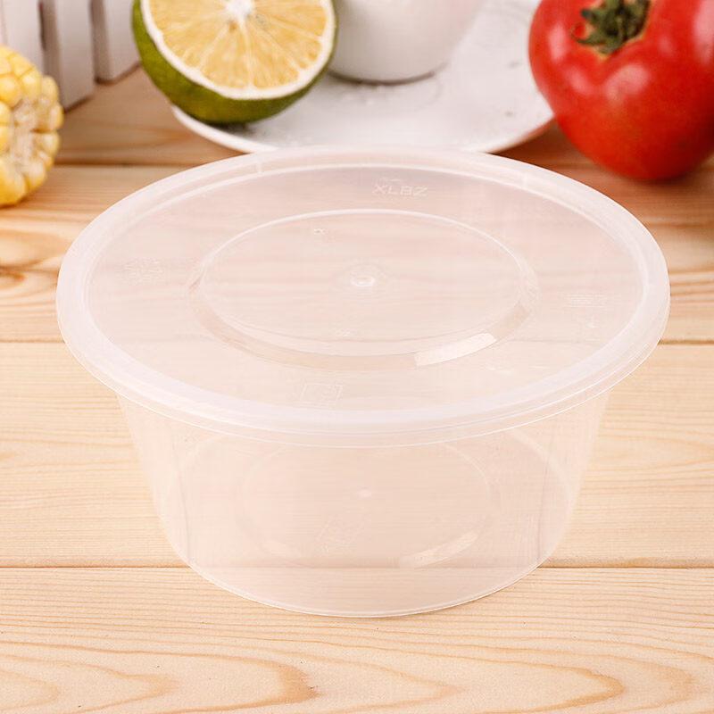 Disposable Round Transparent Food Container
