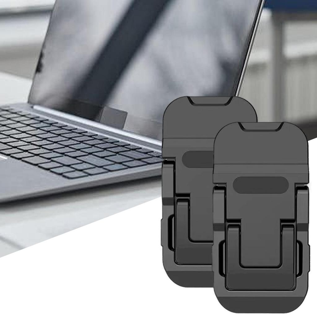 Portable Laptop Stand With 2 Adjustable Angles Foldable Bracket Invisible Laptop Riser Stand For Notebook Holder Legs