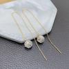 Korean-Style Long Tassel Ear Cuffs for Women - 2023 Lightweight Luxury with Simple, Sweet Design