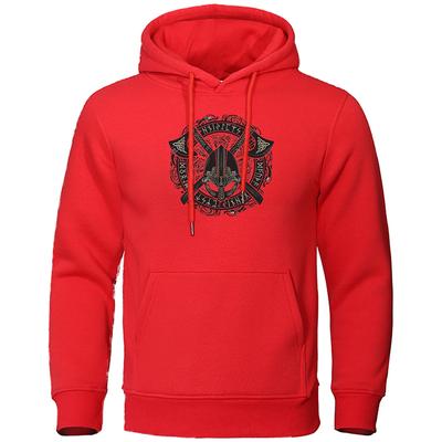 Men's And Women's Long Sleeves Viking Pullovers Fashion Personality Printing Man Hoody  Loose Retro Men's Hoodies