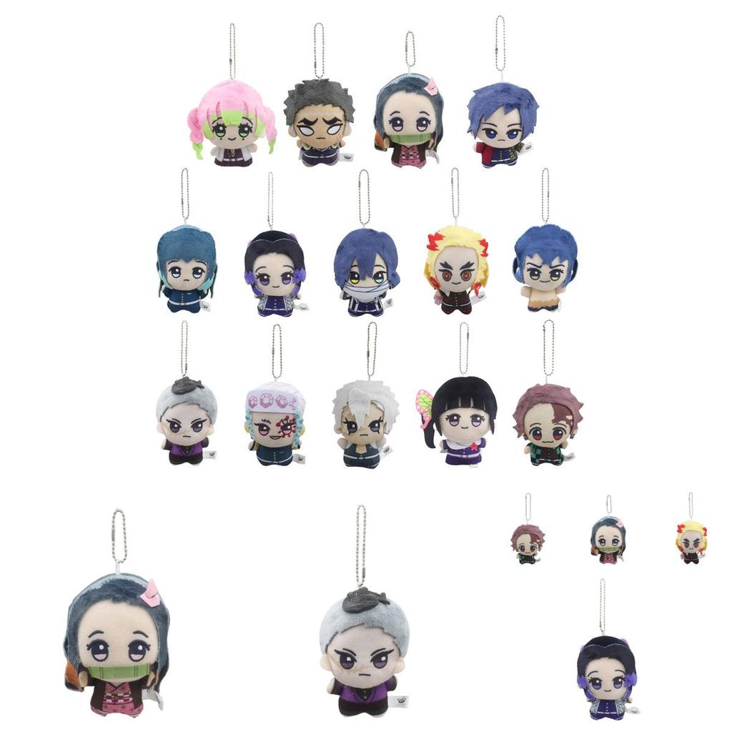 Cute Demon Slayer Anime Character Plush Toy Backpack Accessory Soft And Cozy