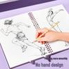 Morandi Detachable Student Sketchbook - Thick, Comfortable, Colorful Art Drawing Pad