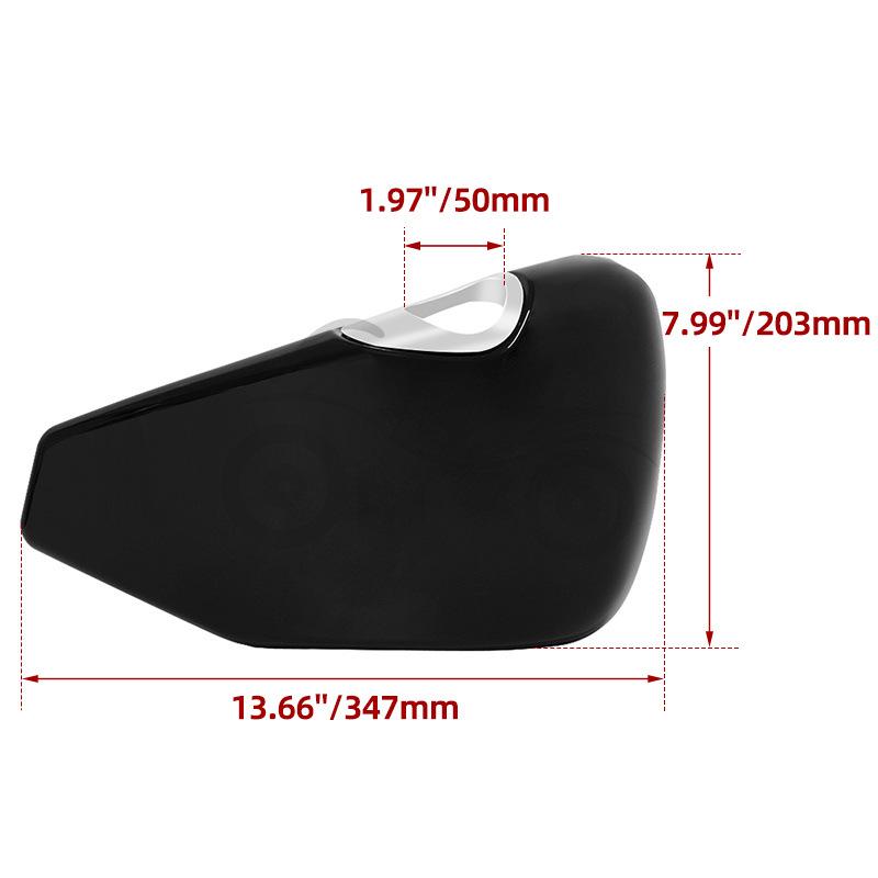 Harley XL1200/883/X48 Right Battery Cover Guard (2014-2022) Motorcycle Accessory