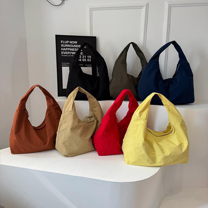 Slack cloth bag bag women's new autumn large-capacity leisure shoulder bag commuter tote bag