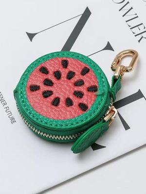 Strawberry Fruit Mini Coin Purse Keychain Pendant
