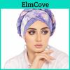 Fashionable Ladies Scoop Headscarf Hat With Breathable Polyester Fabric For All Seasons