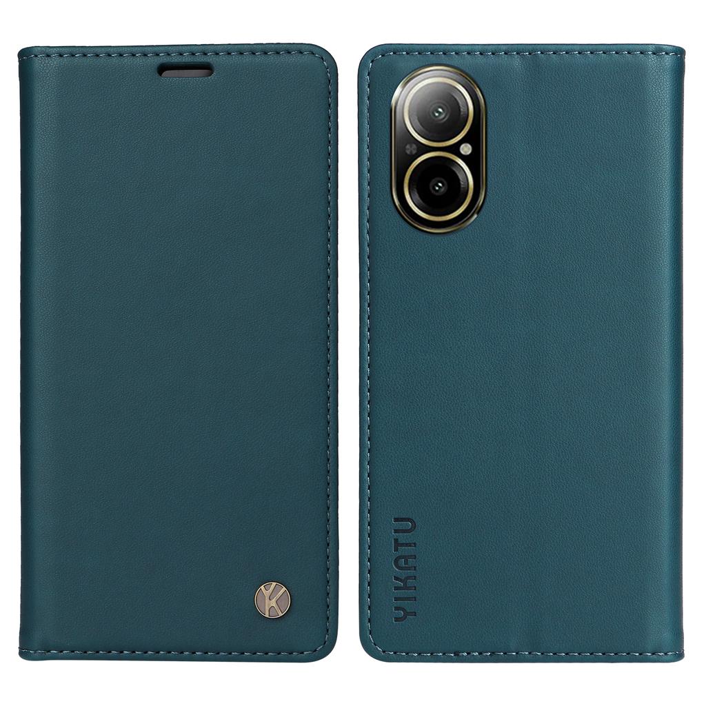 YIKATU YK-001 For Realme C67 4G Case Shockproof Leather Wallet Phone Cover