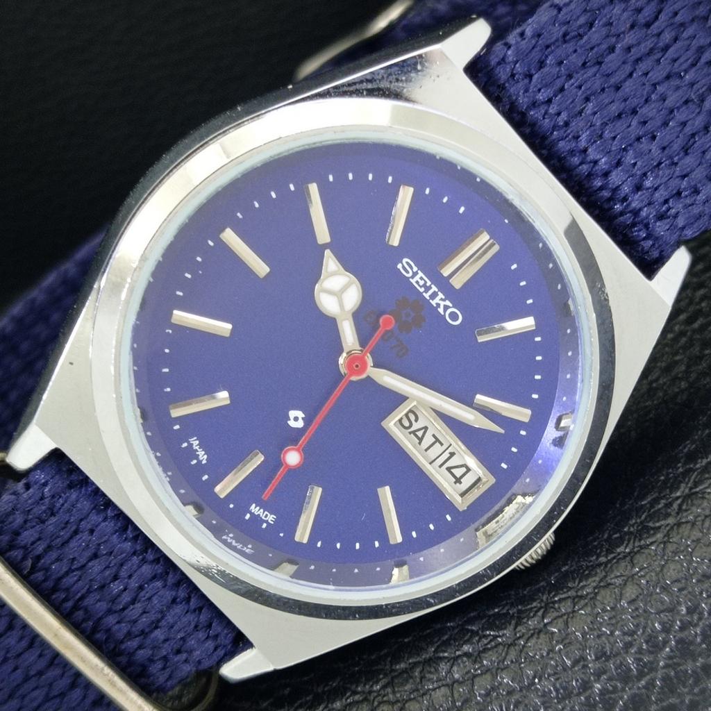 ОТРЕСТАВРИРОВАННЫЕ ВИНТАЖНЫЕ МУЖСКИЕ АВТОМАТИЧЕСКИЕ ЧАСЫ SEIKO EXPO 70 6309A ЯПОНИЯ a441802-1 gray