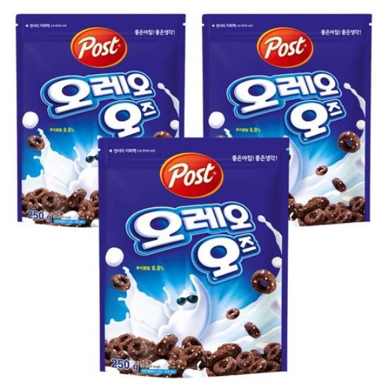 Oreo O’s Chocolate Cereal 250g X 3