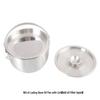 SUIYUAN Stainless Steel Outdoor Camping Pot
