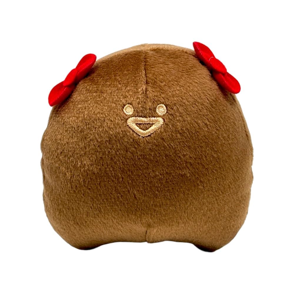Obungu to Issho Chocolate Color Plush Mascot Oshikatsu Approx. 19cm (Jelly)